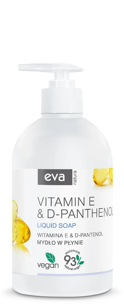 EVA NATURA Creamy liquid soap with vitamin E and D-panthenol